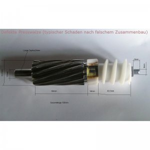 Bild 1 zu Artikel Green Star Ersatzteile, Presswalze lang für GreenStar GS 1000/3000, mitlaufender Presskolben 2510123 , unmarkiert 